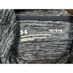 Under Armour  Velocity Wordmark Hoodie Top Black/Gray Shirt Loose Fit Women's L Photo 9