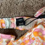 NWT Triangl Rhian Neon Pop Floral Bikini Set in Orange and Pink Size XS Photo 4