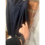 COS  Wide Leg Navy Belted Culottes Cropped Pants Size 2 Photo 3