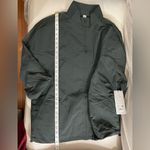 Alo Yoga NWT Alo Origin Full Zip Track Jacket Charcoal Green Limited Edition Size M Photo 12