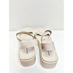 Steve Madden Sandals Womens Size 10 Janice Off White Slip On Shoes Photo 6