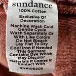 Sundance Snowflurries Thermal Floral Embroidered Crew Neck Knit Coral Medium Orange Photo 2