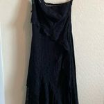 Anthropologie One Shoulder Asymmetrical Lace Midi Dress Photo 0