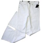 Citizens of Humanity NWT Chloe in Powder White Super Flare Stretch Jeans 27 x 35 Photo 0