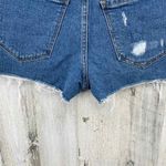 Old Navy  Mid-Rise Boyfriend Short Jean Shorts Womens 2 Blue Distressed NEW Photo 6