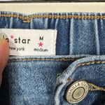 Vanilla Star Jeans Vanilla Star Jogger Jeans Women M Blue Cargo Mid Rise Stretch Waist Relaxed Pant Photo 4