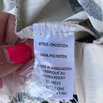 Jules & Leopold  Wide Leg Cropped Pants Black White Floral NWT Size Large Photo 3