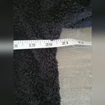 Hollister  Black Faux Fur Mock Neck Cropped Sweater Size M Photo 13