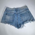 Bullhead Light Blue Distressed Jean Shorts Size 26 Photo 4