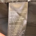 Chico's  L Black Cotton Poplin Button Front Midi Shirt Dress Minimalist Photo 9