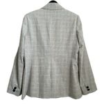 Karl Lagerfeld Paris Double Breasted Style 1-Button Neutral Plaid Blazer M/L? Photo 6