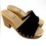 Veronica Beard Suede Clog Hannalee Sandals Size 6.5 Photo 1