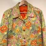 Coldwater Creek Woman’s  Floral Blazer Jacket Petite Size Medium Photo 3