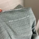 Lands' End Lands’ End Green Check Plaid Sport Knit Straight Leg Pants Plus Size 1X 16/18 Photo 2