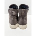UGG ‎ Mauna Gray Suede Leather Ankle Boots Platform Chelsea Pull On Booties 11 Photo 5