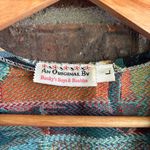 Vintage 1970s Women’s Sports Themed Tapestry Vest Size L Football Baseball Brown Size L Photo 3