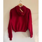 SKIMS Cotton Fleece Classic Hoodie in Brick, Size XXS Photo 7