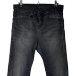 R13 The Drop Skinny Ankle Jeans Women’s Size 25 Dusty Black Cropped Mid Rise Photo 2