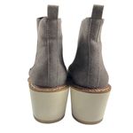Cecelia New York Gemma Suede Wedge Pull On Ankle Boot Slate Gray Size 8M Photo 4