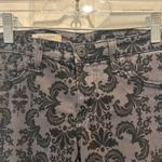 AG Adriano Goldschmied The Legging Super Skinny Jeans 27R Gray Damask Print Photo 2