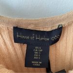 House of Harlow 1960 Revolve Tan Ribbed Mini Dress adjustable spaghetti straps S Photo 9