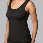 Lululemon Womens 8 Sunrise Tank Top Activewear Teal Turquoise Pleated Photo 8