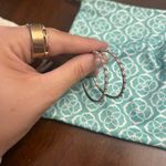 Kendra Scott  Earrings Silver Hoop Photo 1