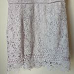 Saylor  Adwoa Lilac Floral Lace Mini Dress Sz S Photo 7