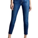 L'Agence El Matador French Slim Fit Fremont Gold Glitter Coated Jean Size 26 NEW Photo 1