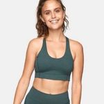 Outdoor Voices ✨  Doing Things Bra Succulent Jasper Green XXS NWT Photo 0
