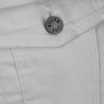 William Rast Lenna White Denim Trucker Jacket JR XL NWT Justin Timberlake Collab Photo 5