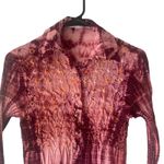 Free Lvnch Y2k Women's Size Small Silk Blend‎ Pink Red Fairy Stretch Top Photo 1
