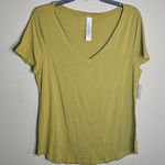 Core 10 Mustard Yellow Large Work Out Tee Photo 0
