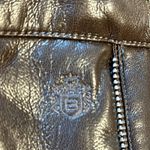 Babaton Aritzia Neo Vegan Leather Pants in Dark Chocolate Coffee Bean Sz 12 Photo 9