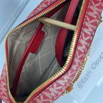 Michael Kors  Chili Jet Set Large Logo Chain Crossbody Bag Photo 7