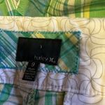 Hurley  colorful plaid summer shorts Photo 1