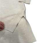 French Connection 🤍  Ribbed Cowlneck Sweater – Light Oatmeal, Size Medium Photo 7