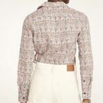 J.Crew  Floral Paisley Georgia Duke Liberty Fabric Slim Button Up Shirt Size 0 Photo 1