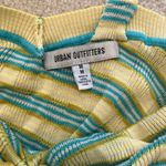 Urban Outfitters Blue and Yellow Striped Knit Tank Top Photo 2