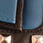 Studed blue bow crossbody purse Photo 13