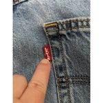 Levi's  Premium 80s Mom Jean Baggy Relaxed Fit Jeans Medium Wash Blue Womens 202W Photo 9