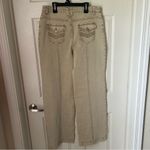 Soft Surroundings  Tan Tall Medium Wide Leg Woman Pants Photo 2