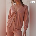 Free People Solar Sweater Set Sz Large Aged Terracotta Photo 2