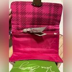 Vera Bradley Wallet Quick Swipe ID in Pattern Paisley Meets Plaid Key Ring NWT Photo 5