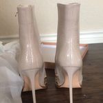 Simmi London SAFIYA NUDE FAUX CROC PRINT METAL TOE CAP STILETTO ANKLE BO… Photo 5