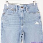 Madewell NEW  the tall mom jeans‎ Austrey wash ripped edition 28 tall Photo 4