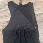 Pretty Little Thing  BLACK SLINKY ASYMMETRIC CUTOUT SLEEVELESS Bodysuit NWT #46 Photo 3