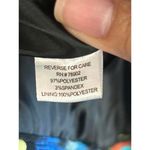 Erin London Womens Jacket Large Multicolor Ruched 3/4 Sleeves Full Zip Black Photo 6