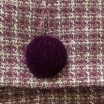 Saville Suit 12 Purple White Houndstooth Blazer and Skirt Wool Blend Vintage 90 Photo 11