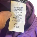 Body Wrappers Body Wrapper Purple Floral Print Wrap Bodysuit XXL Made in USA VTG Photo 7